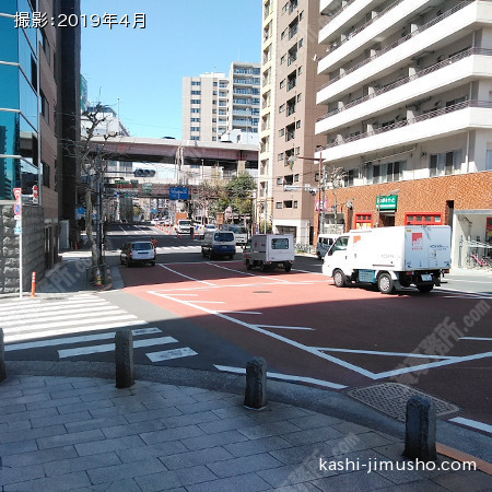 前面道路(清洲橋通り)