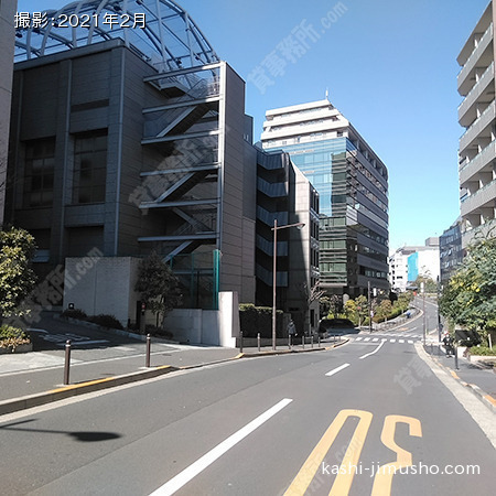 前面道路