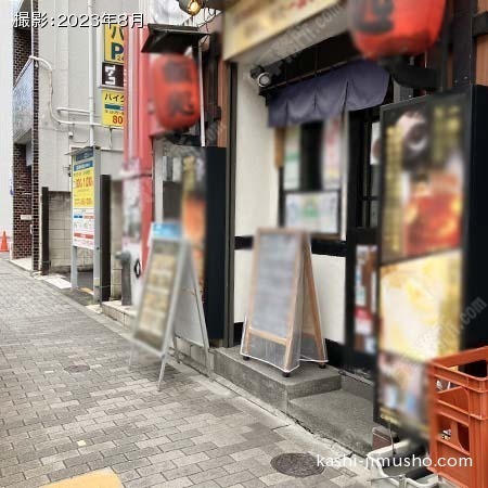 ビル前面