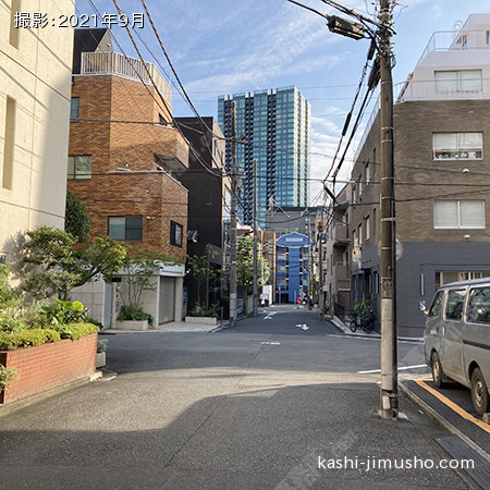 前面道路