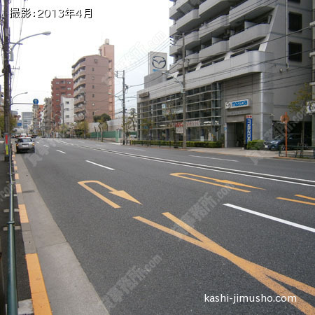 前面道路(葛西橋通り)