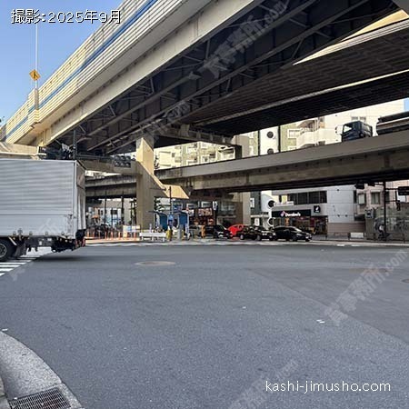 前面道路