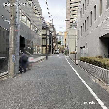 前面道路