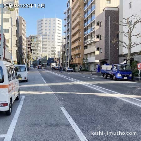 前面道路