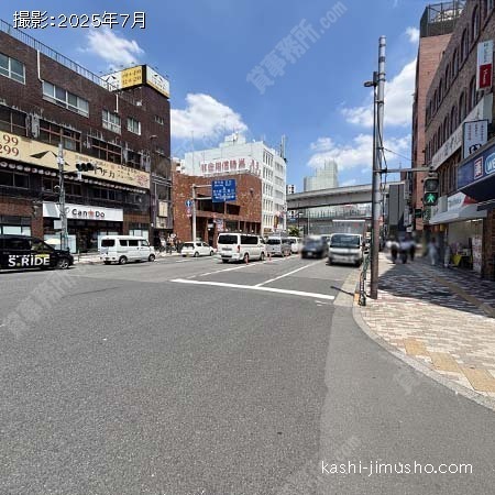 前面道路(道灌山通り)