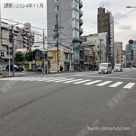 前面道路