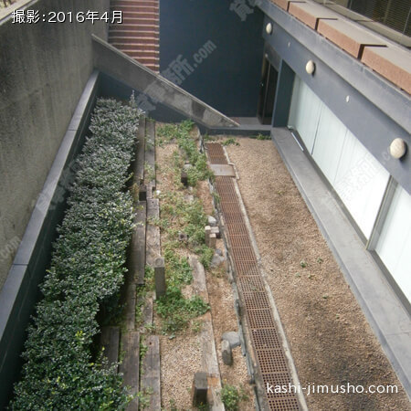 地下のドライエリア