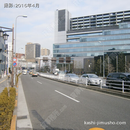 前面道路