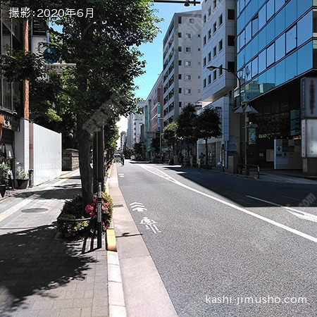 前面道路