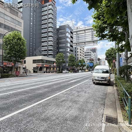 前面道路(新大橋通り)