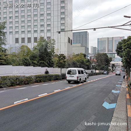 前面道路