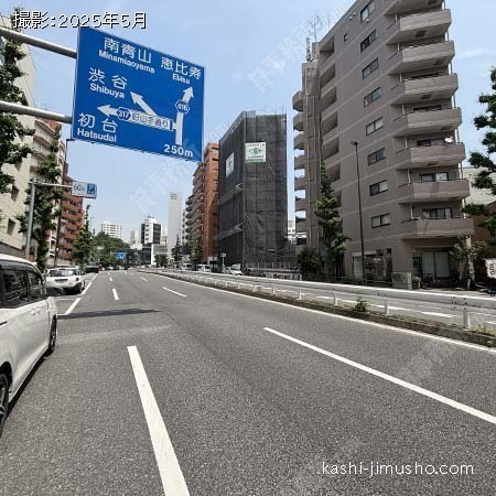 前面道路(駒沢通り)