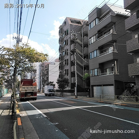 前面道路