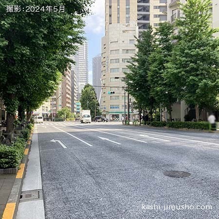 前面道路(八重洲通り)