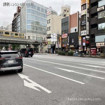 前面道路(江戸通り)