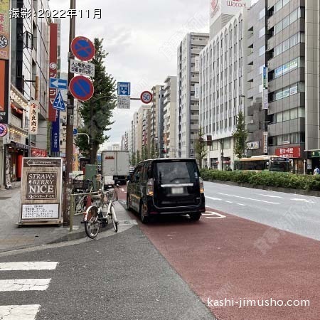 前面道路(江戸通り)