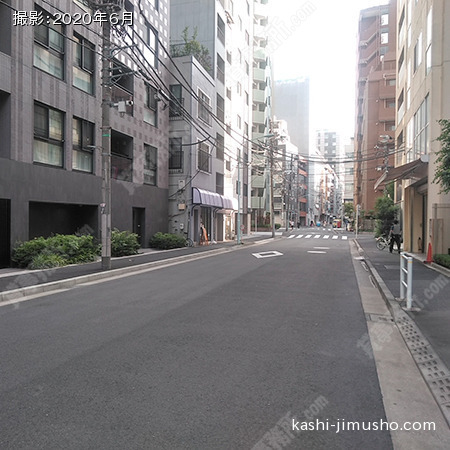 前面道路