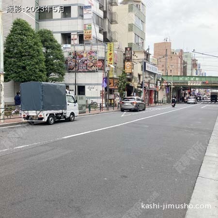 前面道路