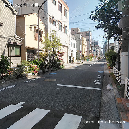 前面道路