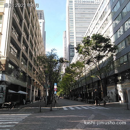 前面道路(丸の内仲通り）