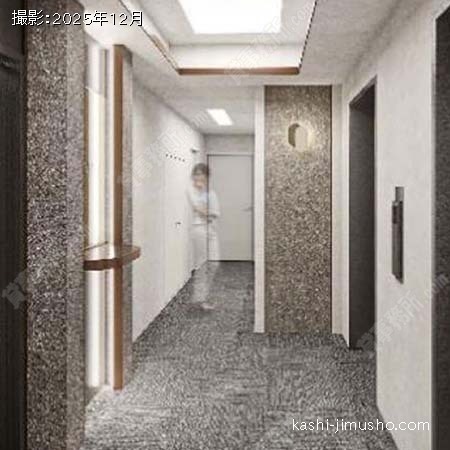 貸室階エレベーターホール※イメージ図