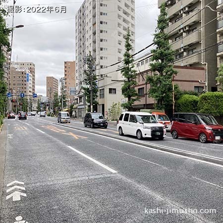 前面道路