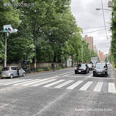 前面道路