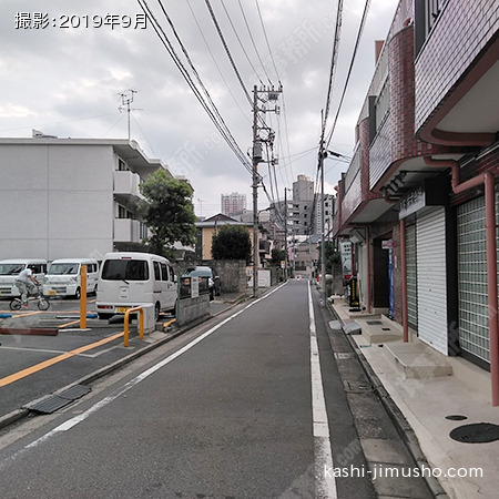 前面道路