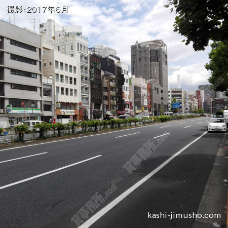 前面道路