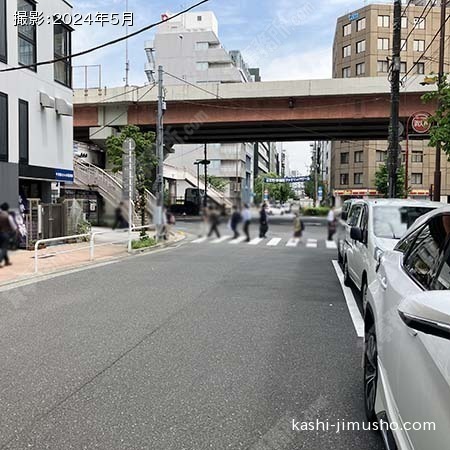 前面道路