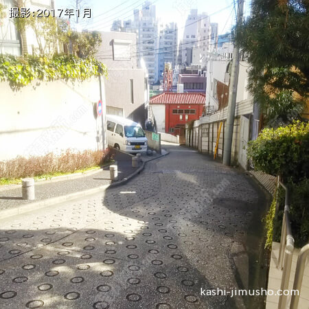 前面道路①