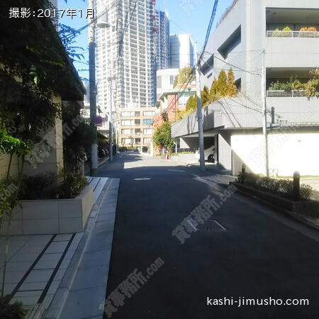 前面道路②