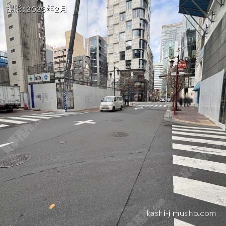 前面道路(みゆき通り) 前面道路(みゆき通り)