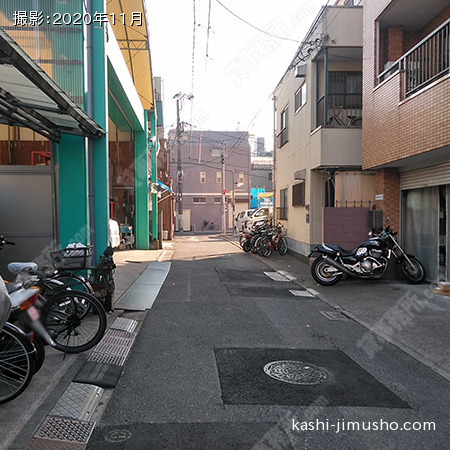 前面道路