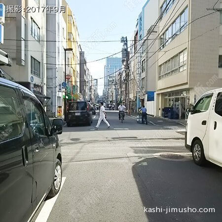 前面道路