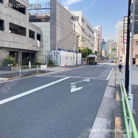 前面道路
