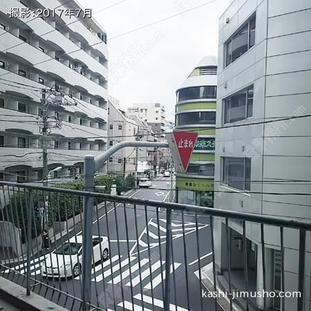 ２階（204）からの眺望