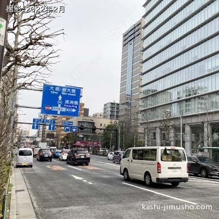 前面道路(新大橋通り)