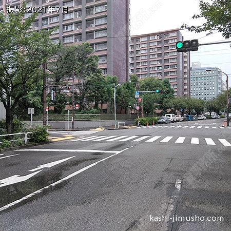 前面道路