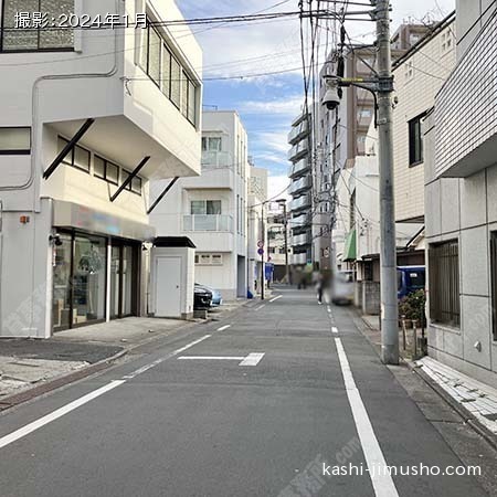 前面道路