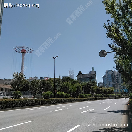 前面道路(外堀通り）