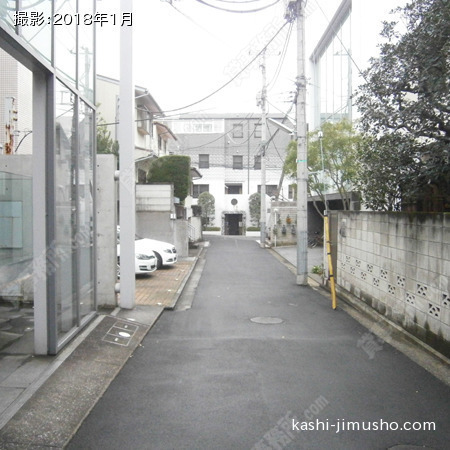 前面道路①