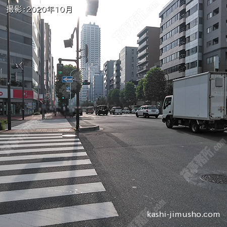 前面道路