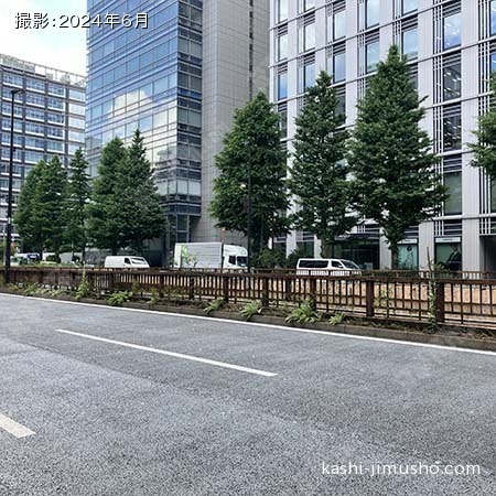 前面道路(昭和通り)