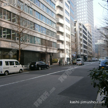 前面道路 