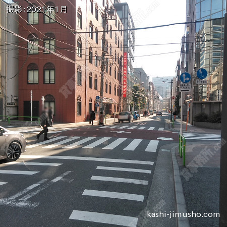 前面道路