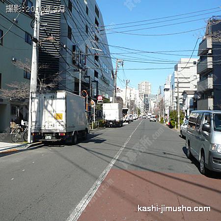 前面道路 
