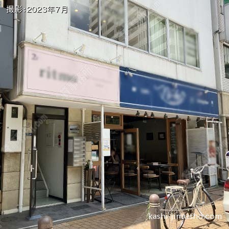 ビル前面
