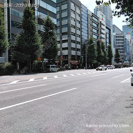 前面道路