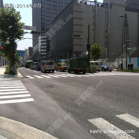 前面道路（永代通り）